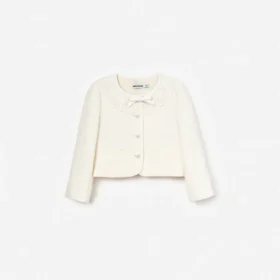 Cream Boucle Jacket