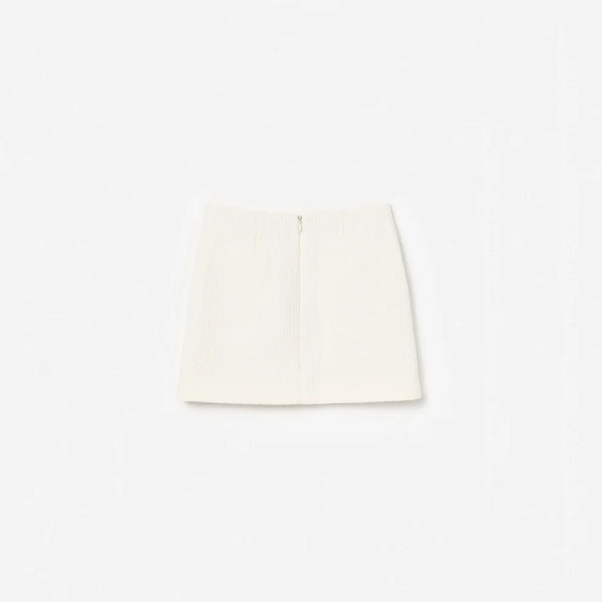 Cream Boucle Skirt Cream Boucle Skirt