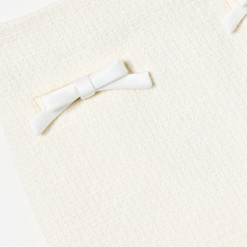 Cream Boucle Skirt Cream Boucle Skirt