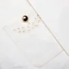 Cream Broderie Denim Mini Dress Cream Broderie Denim Mini Dress