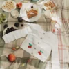 Cream Cherry Motif Cardigan Cream Cherry Motif Cardigan