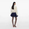 Cream Cotton Canvas Jacket