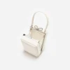 Cream Croc Leather Micro Bag Cream Croc Leather Micro Bag
