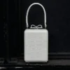 Cream Croc Leather Micro Bag Cream Croc Leather Micro Bag