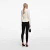 Cream Crystal Trim Cardigan Cream Crystal Trim Cardigan