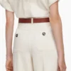 Cream Denim Jumpsuit Cream Denim Jumpsuit