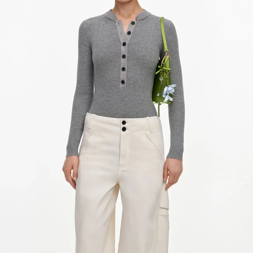 Cream Denim Pocket Trousers Cream Denim Pocket Trousers