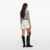 Cream Denim Short Cream Denim Short