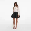 Cream Draped Sleeve Top Cream Draped Sleeve Top