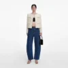 Cream Embellished Boucle Jacket