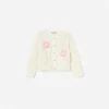 Cream Flower Knitted Cardigan Cream Flower Knitted Cardigan