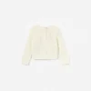Cream Flower Knitted Cardigan Cream Flower Knitted Cardigan