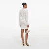 Cream Fringe Knit Mini Dress Cream Fringe Knit Mini Dress