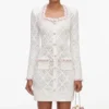 Cream Fringe Knit Mini Dress Cream Fringe Knit Mini Dress