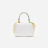 Cream Linen Yellow Floral Mini Bag Cream Linen Yellow Floral Mini Bag
