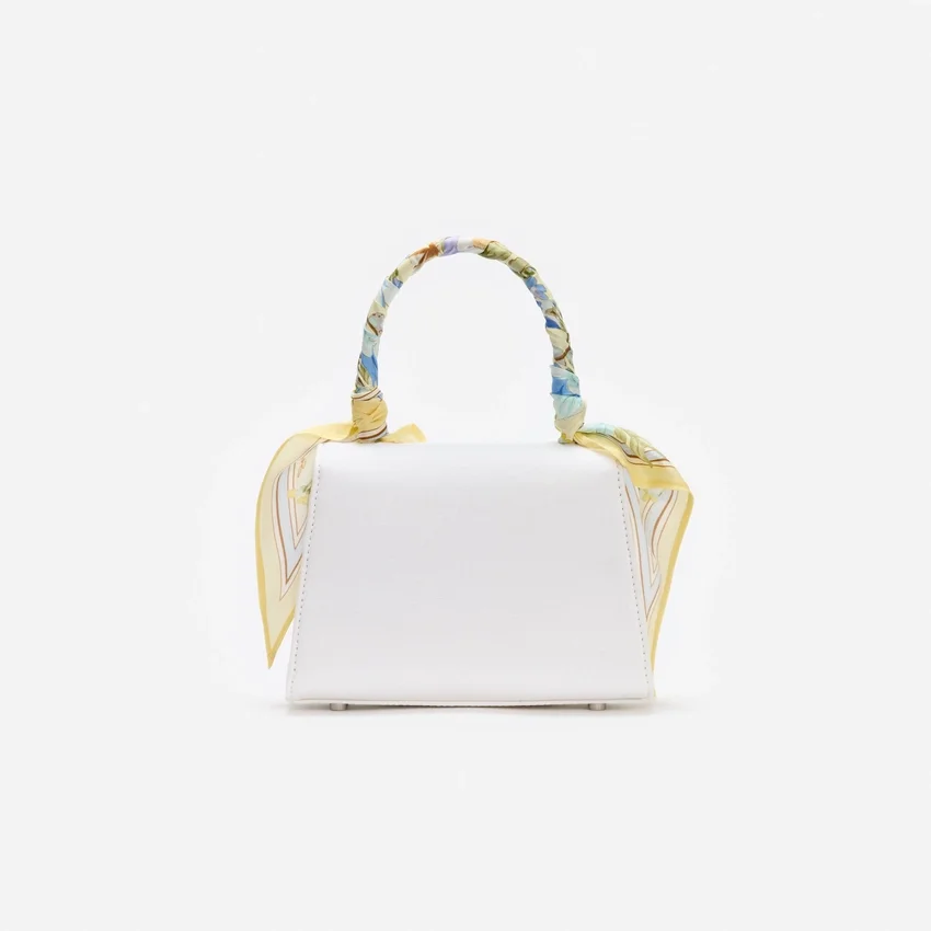 Cream Linen Yellow Floral Mini Bag Cream Linen Yellow Floral Mini Bag