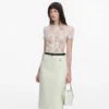 Cream Linen Yellow Floral Mini Bow Bag Cream Linen Yellow Floral Mini Bow Bag
