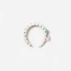 Cream Polka Dot Cherry Motif Headband Cream Polka Dot Cherry Motif Headband