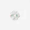Cream Polka Dot Cherry Scrunchie