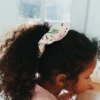 Cream Polka Dot Cherry Scrunchie