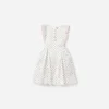 Cream Polka Dot Frill Dress Cream Polka Dot Frill Dress