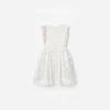 Cream Polka Dot Frill Dress Cream Polka Dot Frill Dress