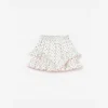 Cream Polka Dot Frill Skirt Cream Polka Dot Frill Skirt