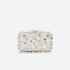 Cream Satin Crystal Clutch Bag Cream Satin Crystal Clutch Bag