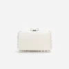 Cream Satin Crystal Clutch Bag Cream Satin Crystal Clutch Bag