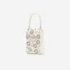 Cream Satin Crystal Mini Bow Bag Cream Satin Crystal Mini Bow Bag