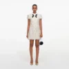 Cream Sequin Embellished Mini Dress Cream Sequin Embellished Mini Dress
