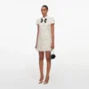Cream Sequin Embellished Mini Dress Cream Sequin Embellished Mini Dress