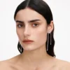 Crystal Bow Dangle Earrings Crystal Bow Dangle Earrings