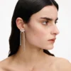 Crystal Bow Dangle Earrings Crystal Bow Dangle Earrings