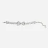 Crystal Bow Double Tennis Bracelet Crystal Bow Double Tennis Bracelet