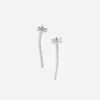 Crystal Bow Droplet Earrings Crystal Bow Droplet Earrings