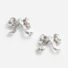Crystal Bow Earrings