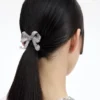 Crystal Bow Hair Clip