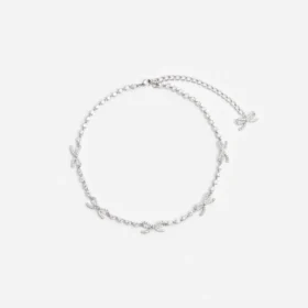 Crystal Bow Necklace