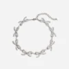 Crystal Bows Necklace Crystal Bows Necklace