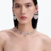 Crystal Bows Necklace Crystal Bows Necklace