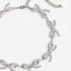 Crystal Bows Necklace Crystal Bows Necklace