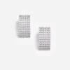 Crystal Chainmail Earrings