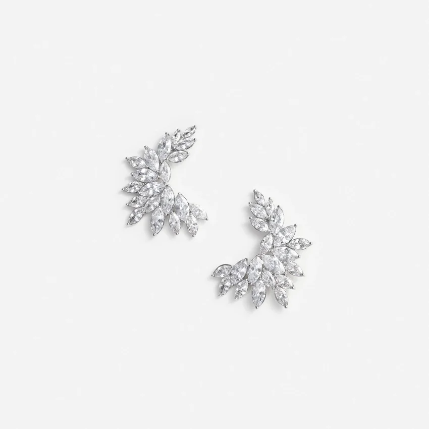 Crystal Cuff Earrings Crystal Cuff Earrings
