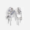 Crystal Embellished Bow Brooch