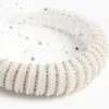 Crystal Embellished Veil Headband