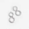 Crystal Link Two Tiered Earrings Crystal Link Two Tiered Earrings