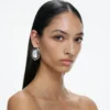 Crystal Oval Earrings Crystal Oval Earrings