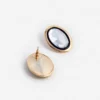 Crystal Oval Earrings Crystal Oval Earrings