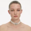 Crystal Pearl Choker Crystal Pearl Choker